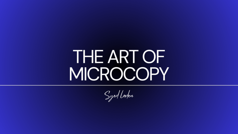Importance of Microcopy